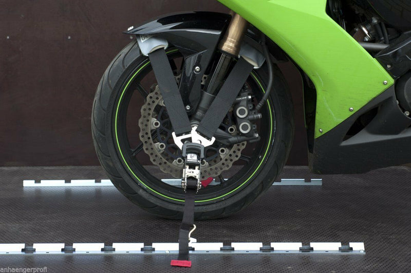 ACEBIKES Tyre Fix 300 Zurrgurt Motorrad Transportsicherung mit Spanngurten