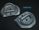 NIROSTA VA Zurring Zurrbügel Zurröse Zurrmulde 250 daN halbrund Befestigungsanker