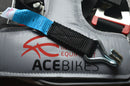 ACEBIKES Tyre Fix 300 Zurrgurt Motorrad Transportsicherung mit Spanngurten