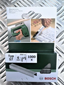 1000 Bosch Flachdrahtklammer Klammer TYP 57 10,6 x 6 mm 2 609 255 845 2609255845