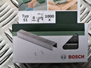 1000 Bosch Flachdrahtklammer Klammer TYP 51 10x1x 8 mm 2609255832 2 609 255 832