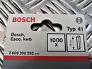 1000 Bosch TYP 41 Stift Tackerstift Nagel 14 mm 2 609 200 292 / 2 609 255 808